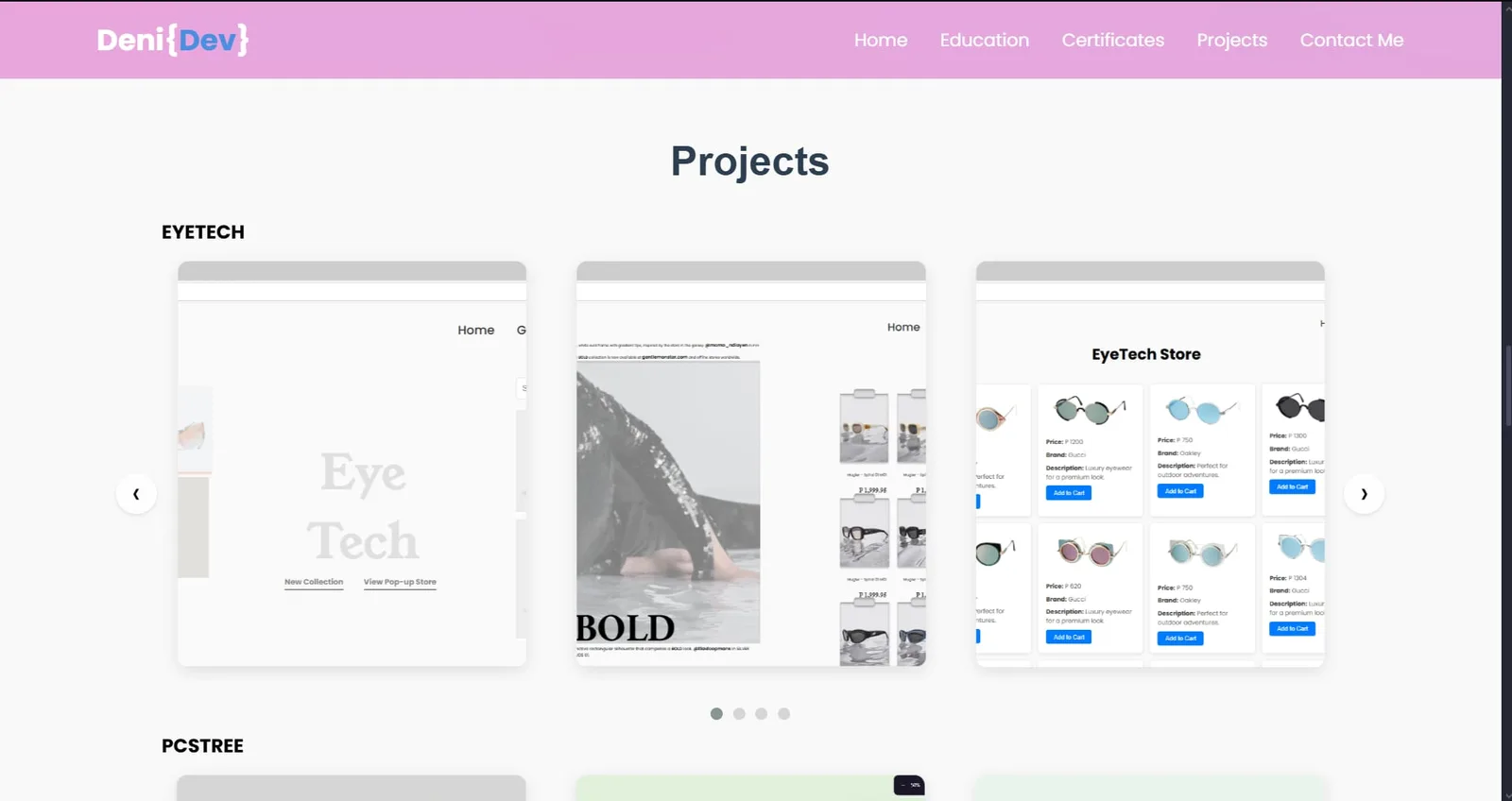 DeniDev — Designer Portfolio screenshot 5