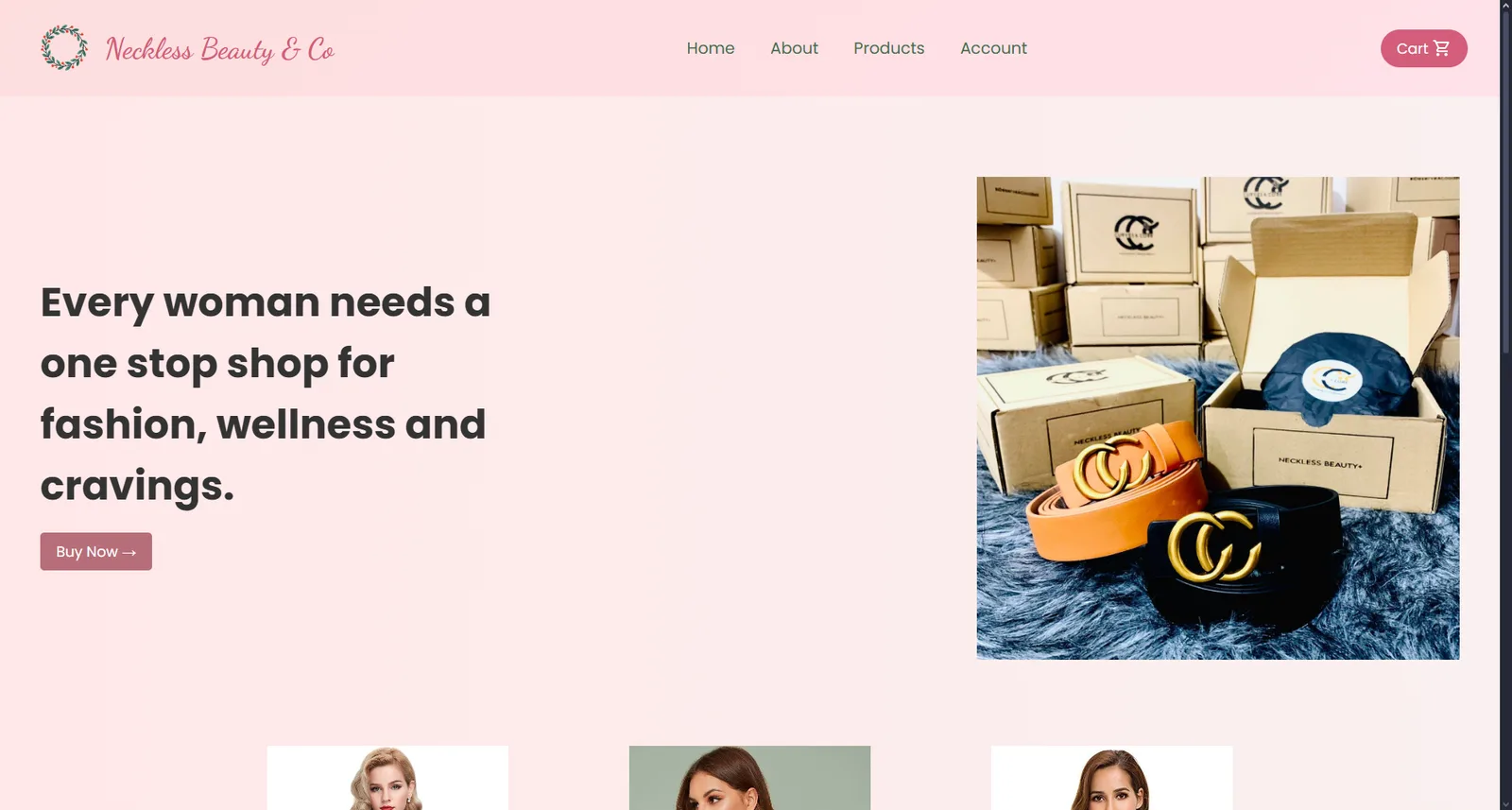 Neckless Beauty & Co screenshot 2
