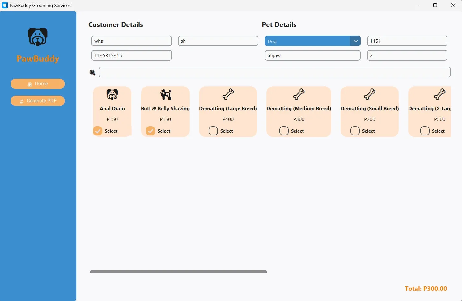 PawBuddy Grooming Reservation screenshot 5