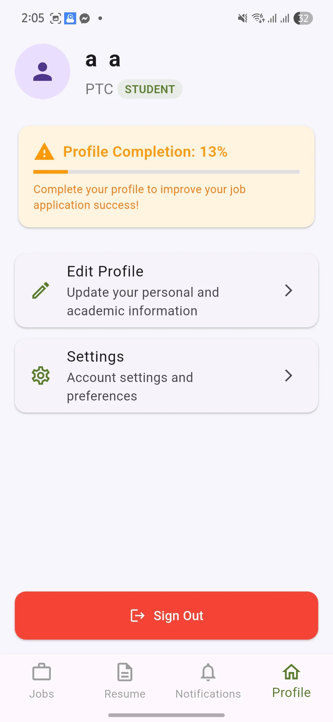 PTC CareerLink screenshot 4