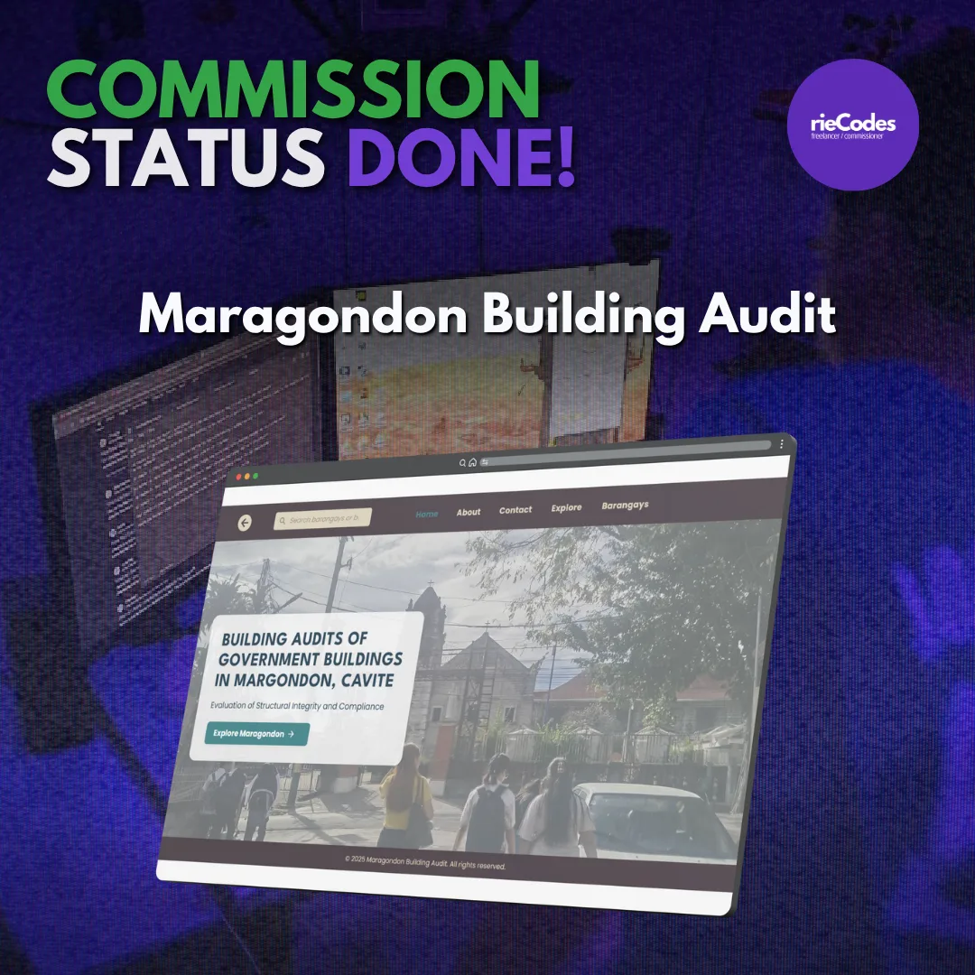 Maragondon Building Audit screenshot 1